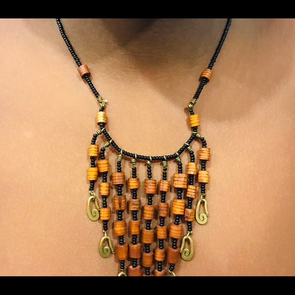 Handmade African Maasai Necklace - Picture 1 of 4